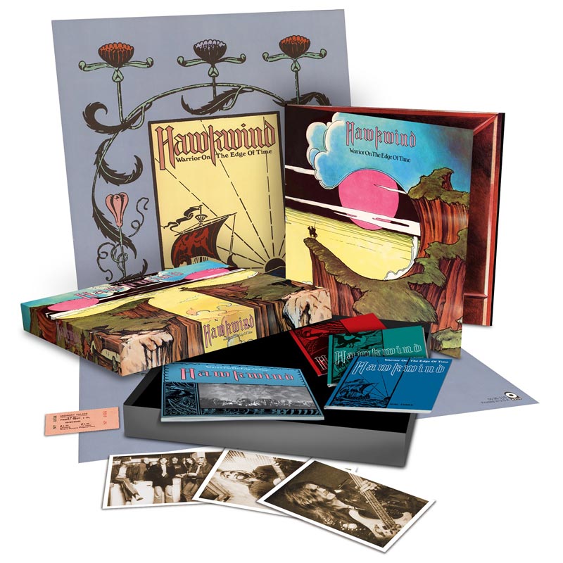 Hawkwind - Warrior On The Edge Of Time - Super Deluxe Box Set (2CD+DVD+LP)