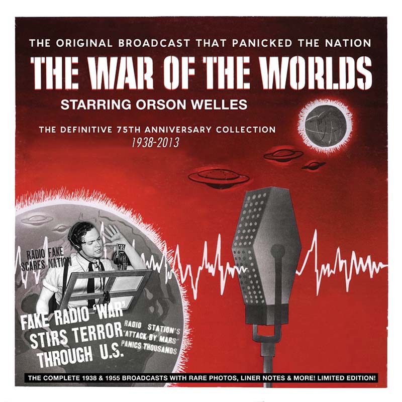 Orson Welles - The War Of The Worlds - The Definitive 75th Anniversary Collection 1938-2013