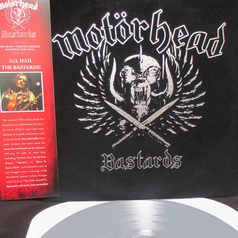 Motorhead - Bastards (Limited Edition Velvet w/ Colored Silver LP)