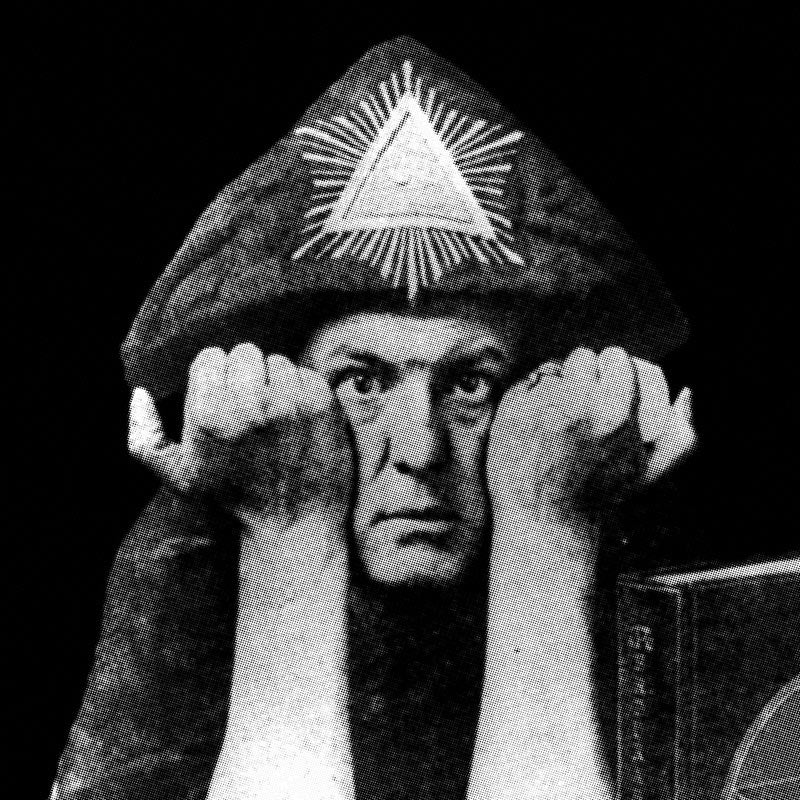 Aleister Crowley - The Evil Beast (Limited Edition Silk Screened Cover & Red LP)