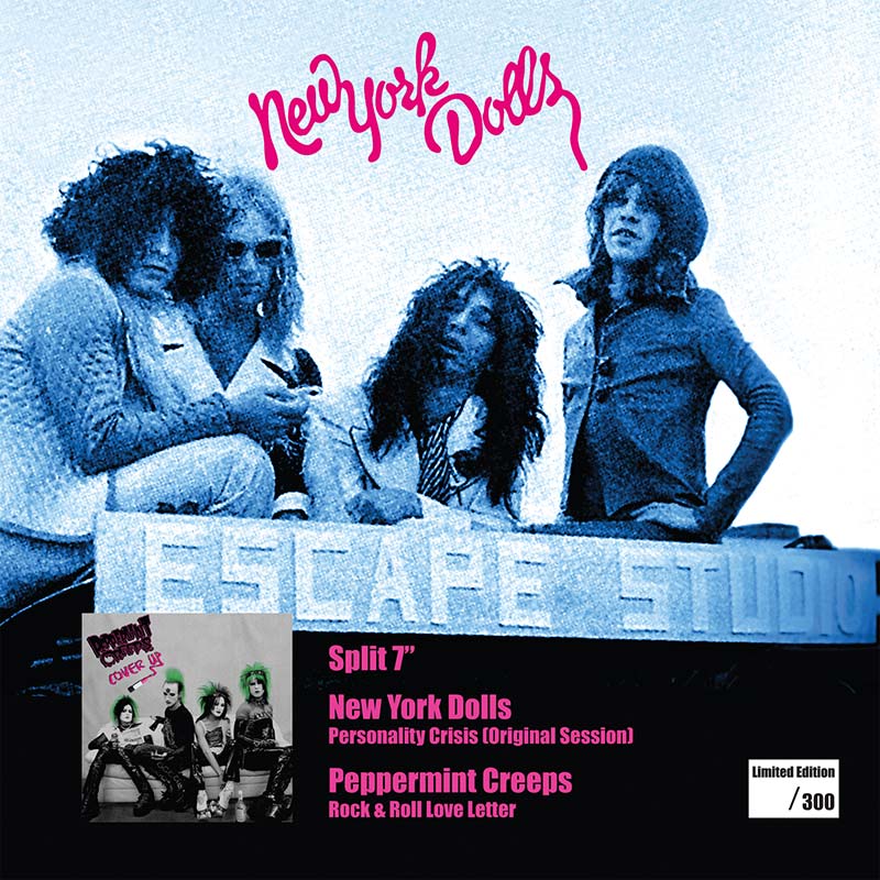 New York Dolls / Peppermint Creeps - Personality Crisis / Rock And Roll Love Letter (7" LP)