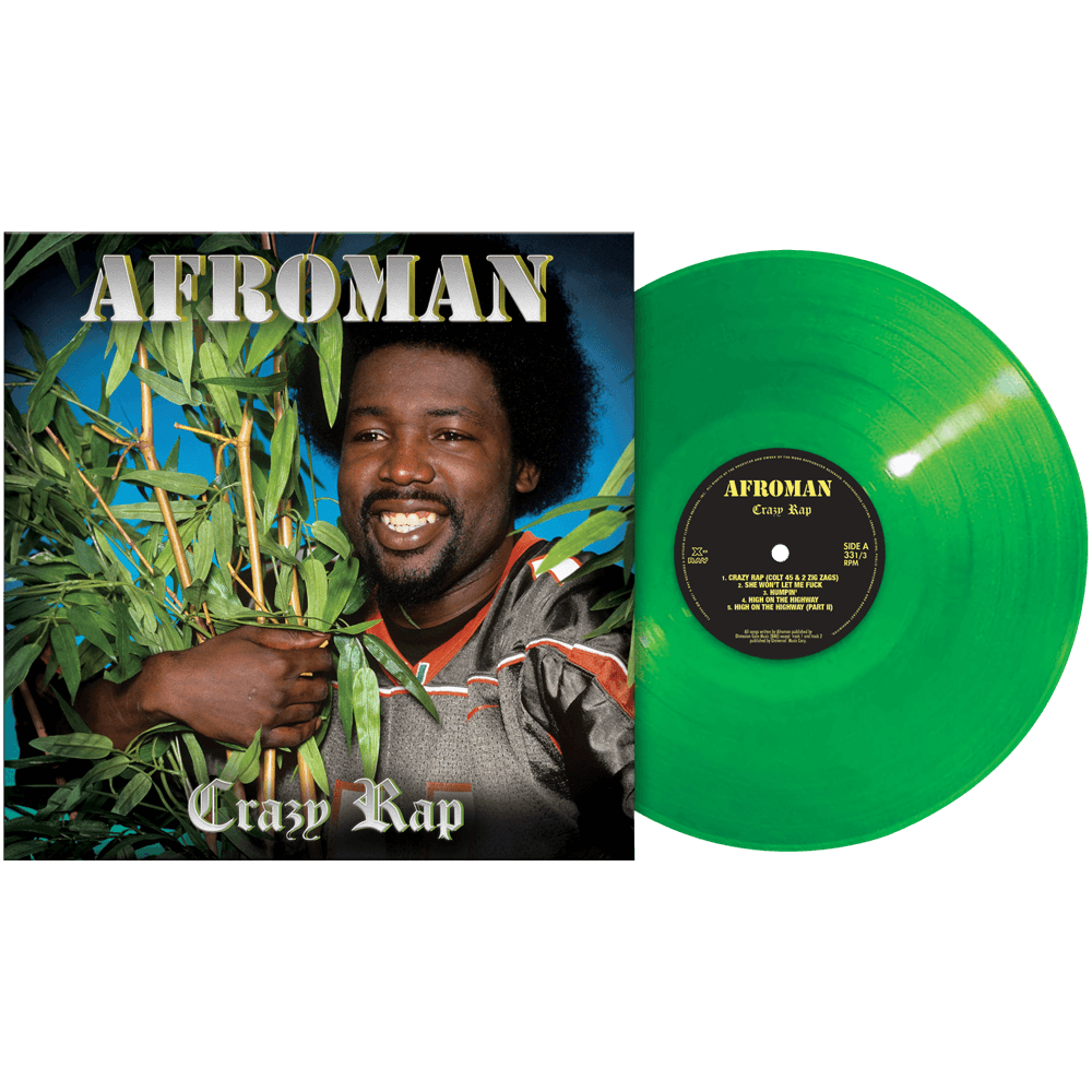 Afroman - Crazy Rap (Limited Edition Green Vinyl) - Cleopatra Records Afroman - Crazy Rap (Limited Edition Green Vinyl) - Cleopatra Records
