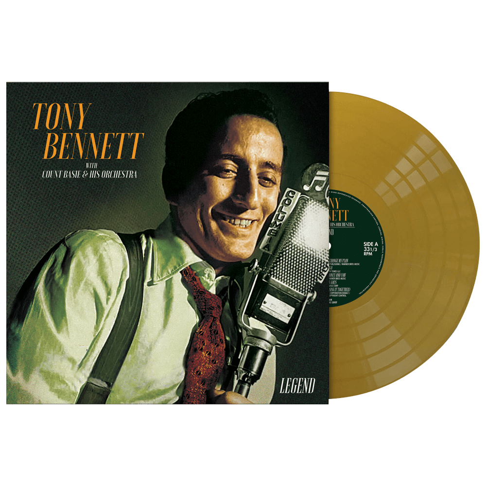Tony Bennett - Legend (Limited Edition Gold Vinyl) - Cleopatra Records Tony Bennett - Legend (Limited Edition Gold Vinyl) - Cleopatra Records
