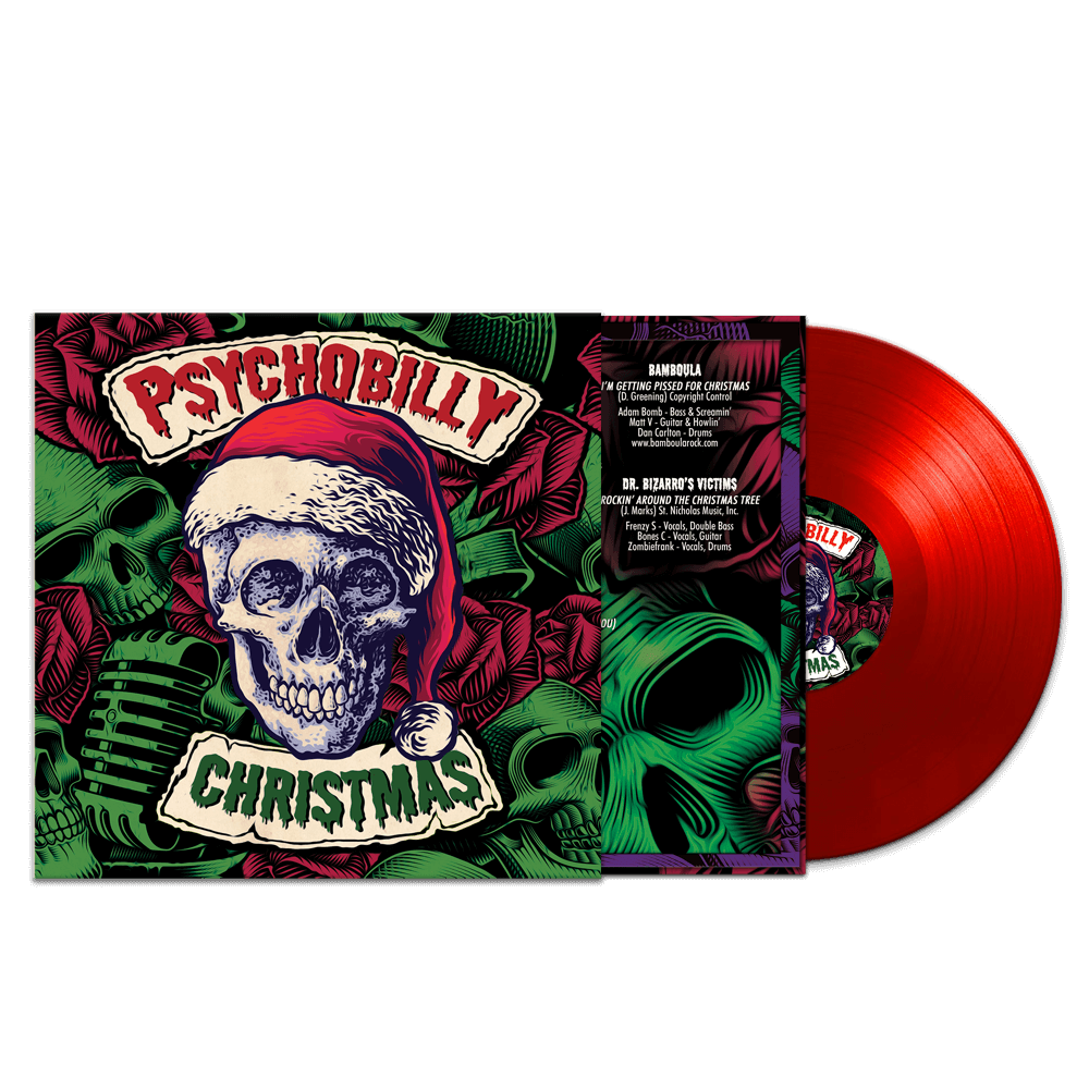 Psychobilly Christmas (Red Vinyl) - Cleopatra Records Psychobilly Christmas (Red Vinyl) - Cleopatra Records