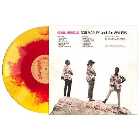 Bob Marley & The Wailers - Soul Rebels Dub (Yellow & Red Haze Vinyl) - Cleopatra Records