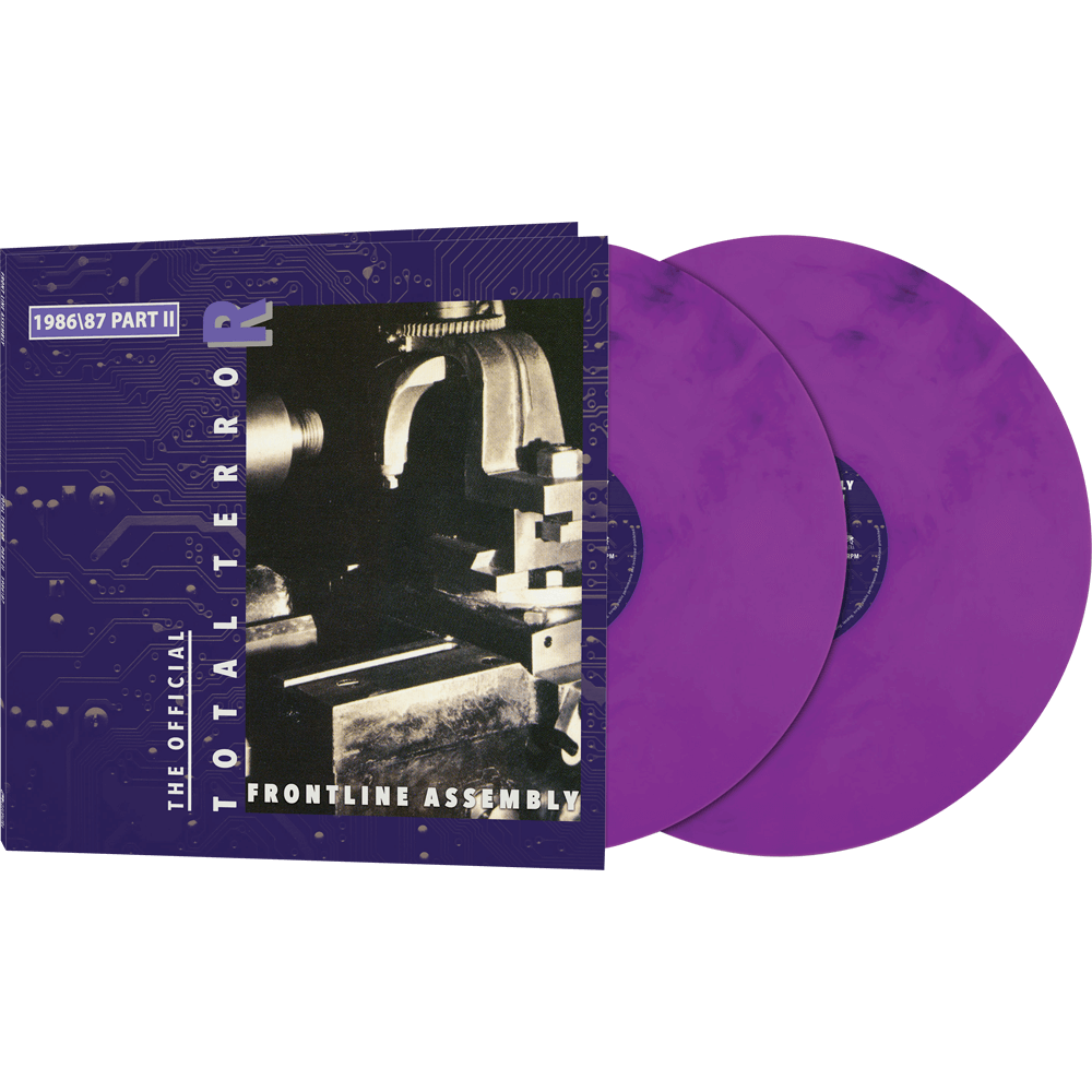 Front Line Assembly - Total Terror Part II 1986/1987 (Purple Marble Double Vinyl)
