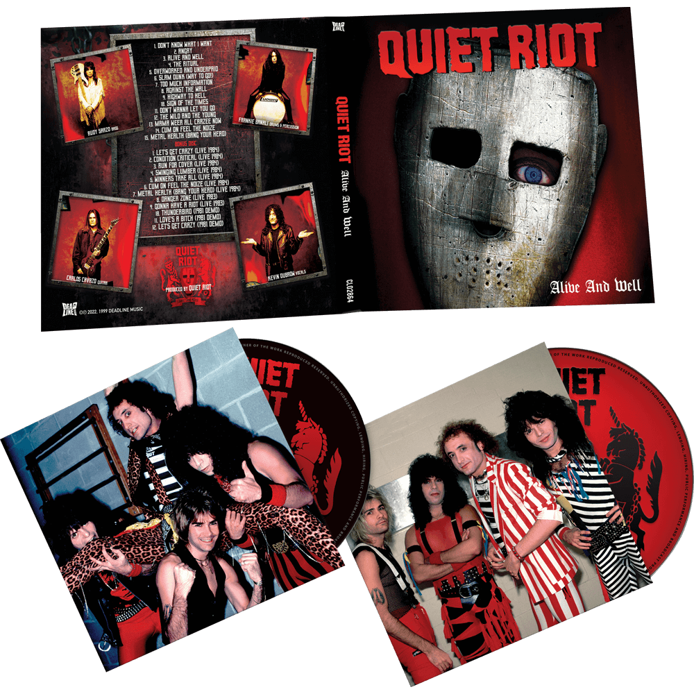 Quiet Riot - Alive and Well - Deluxe Edition (2 CD) - Cleopatra Quiet Riot - Alive and Well - Deluxe Edition (2 CD) - Cleopatra