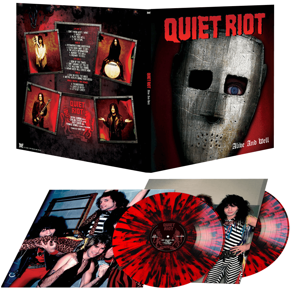 Quiet Riot - Alive and Well - Deluxe Edition (Splatter Double Quiet Riot - Alive and Well - Deluxe Edition (Splatter Double