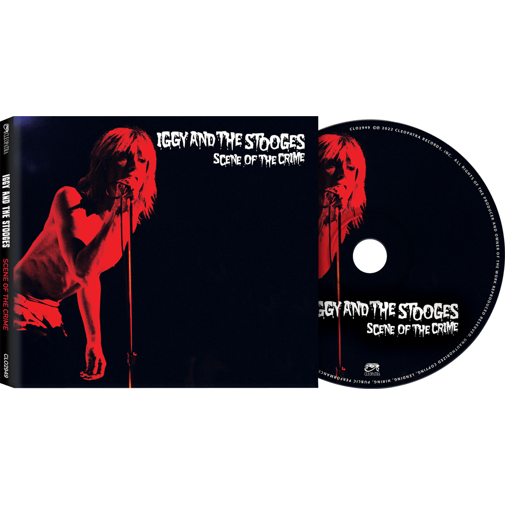 Iggy and The Stooges - Scene of the Crime (CD Digipak) - Cleopatra Iggy and The Stooges - Scene of the Crime (CD Digipak) - Cleopatra