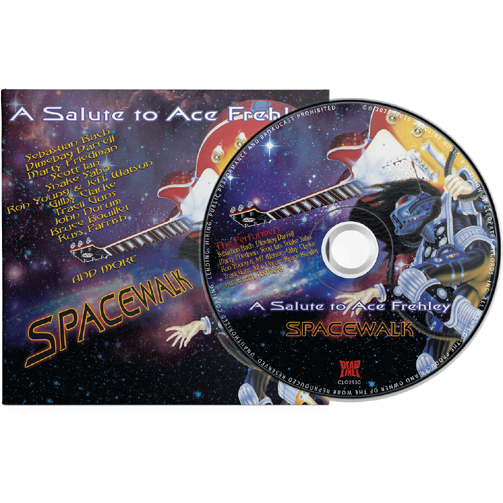 Spacewalk - A Tribute To Ace Frehley (CD Digipak) - Cleopatra Records Spacewalk - A Tribute To Ace Frehley (CD Digipak) - Cleopatra Records