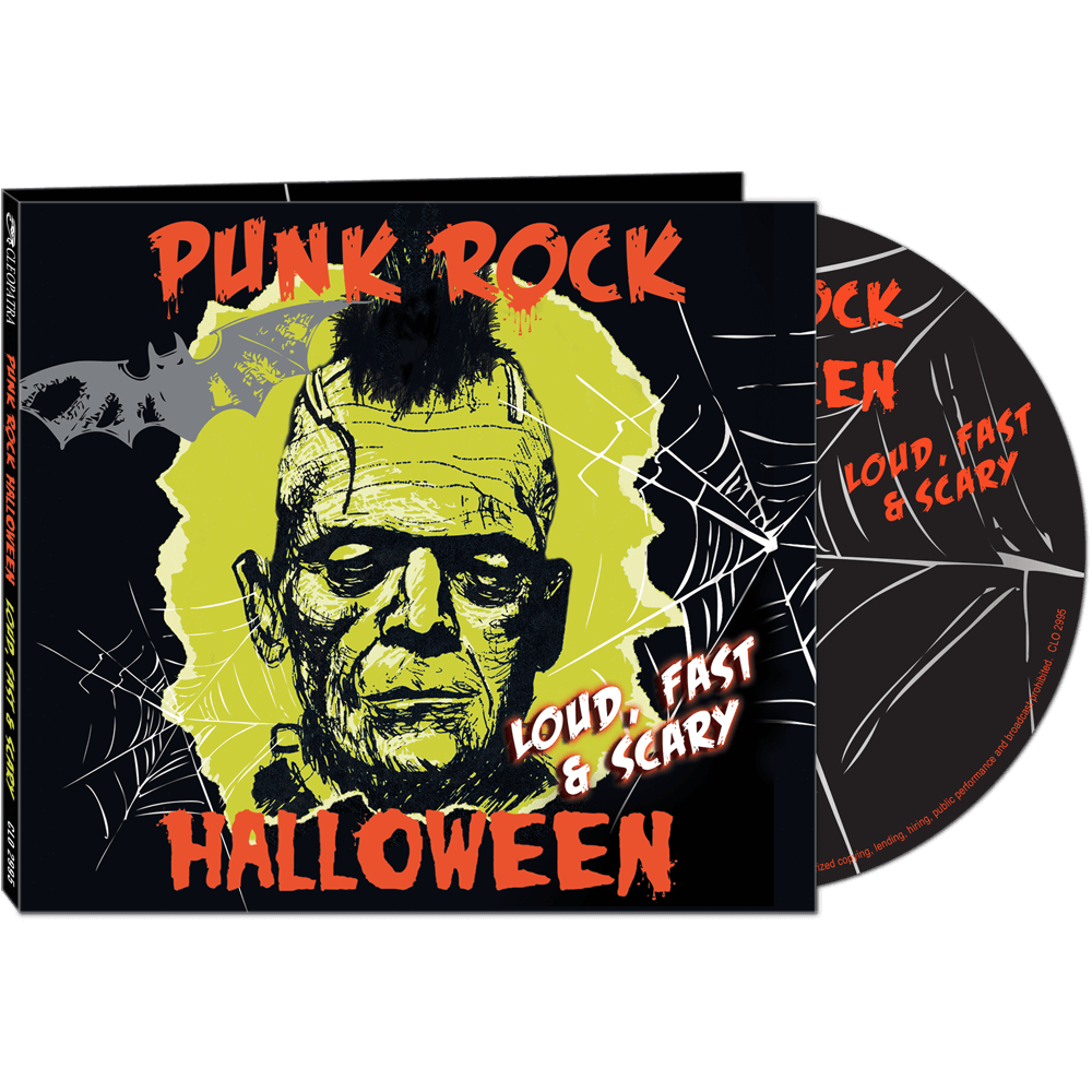 Punk Rock Halloween - Loud, Fast & Scary (CD) - Cleopatra Records Punk Rock Halloween - Loud, Fast & Scary (CD) - Cleopatra Records
