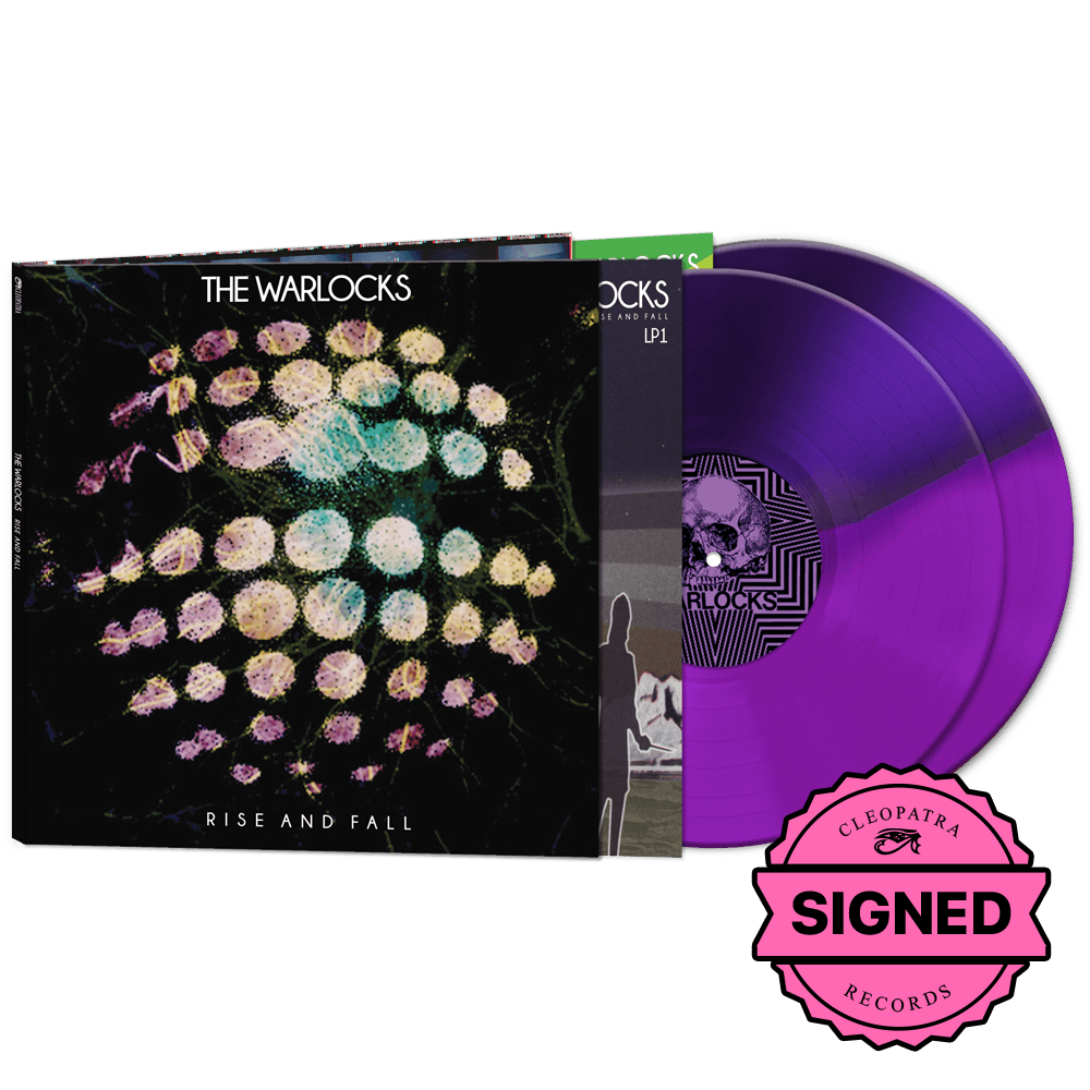 The Warlocks - Rise & Fall (Purple/Violet Double Vinyl - Signed)