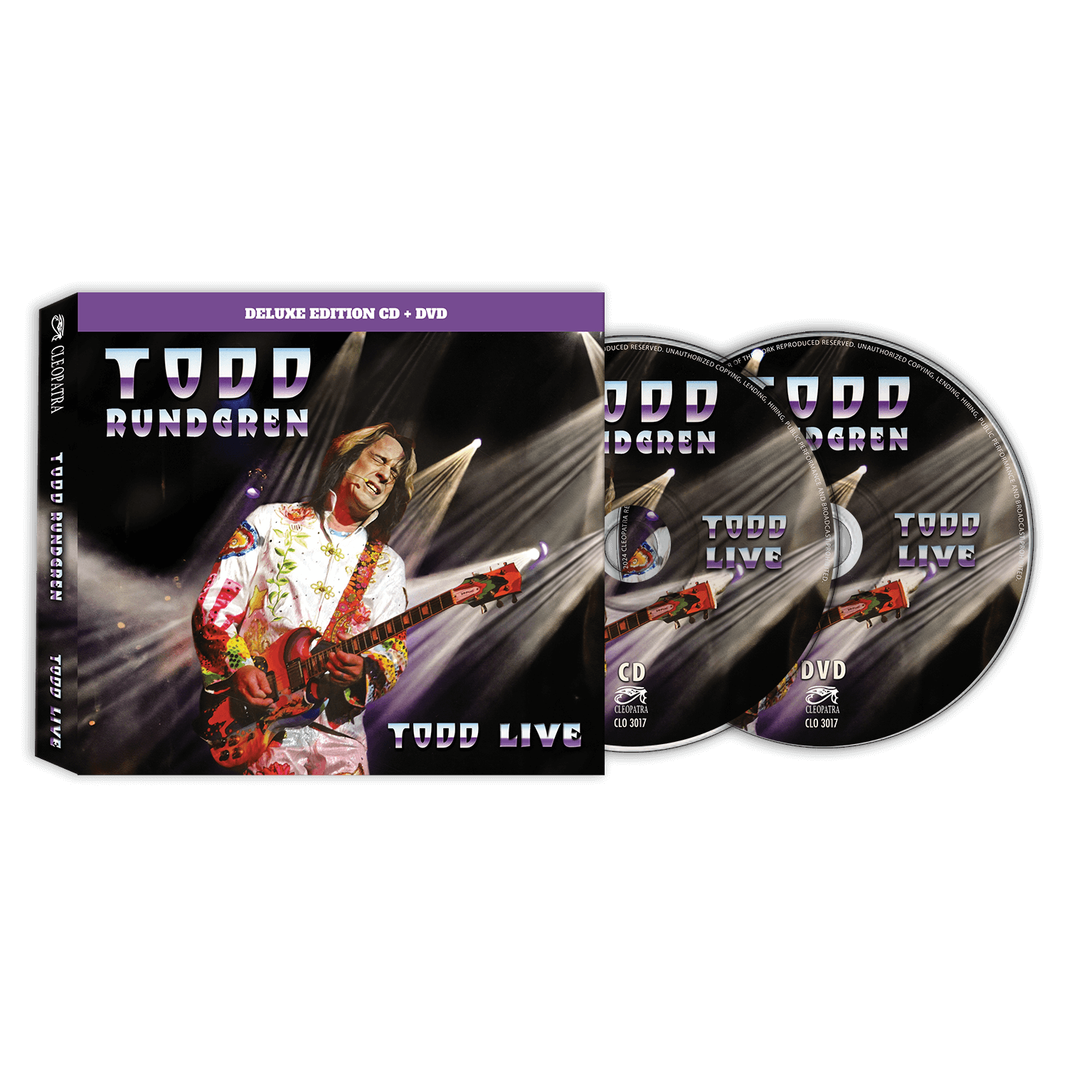 Todd Rundgren - Todd Live (Deluxe CD + DVD) - Cleopatra Records Todd Rundgren - Todd Live (Deluxe CD + DVD) - Cleopatra Records