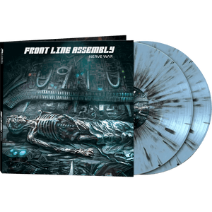 Front Line Assembly - Nerve War (Blue/Black Splatter Vinyl)