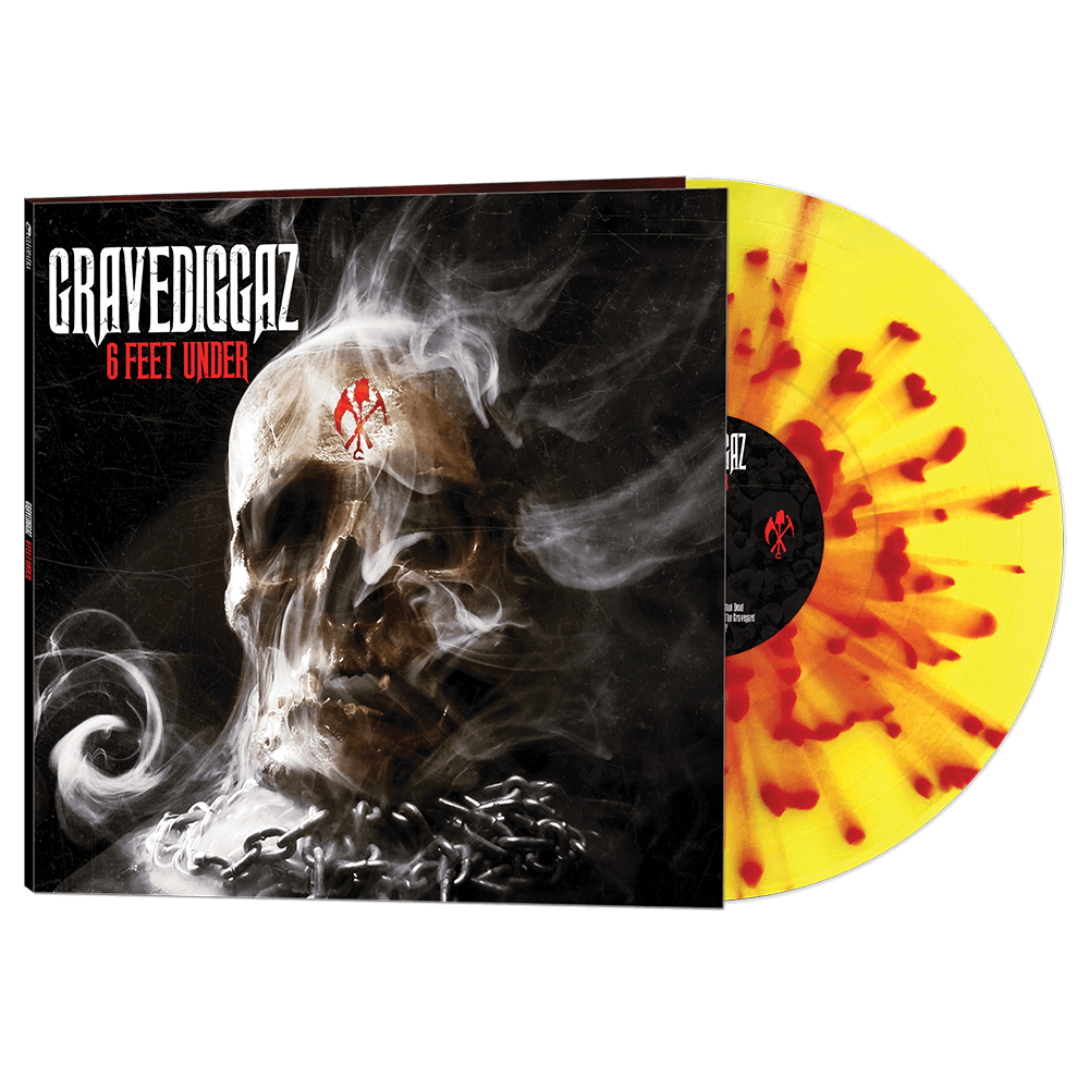 Gravediggaz - 6 Feet Under (Yellow-Red Splatter Vinyl) - Cleopatra Gravediggaz - 6 Feet Under (Yellow-Red Splatter Vinyl) - Cleopatra
