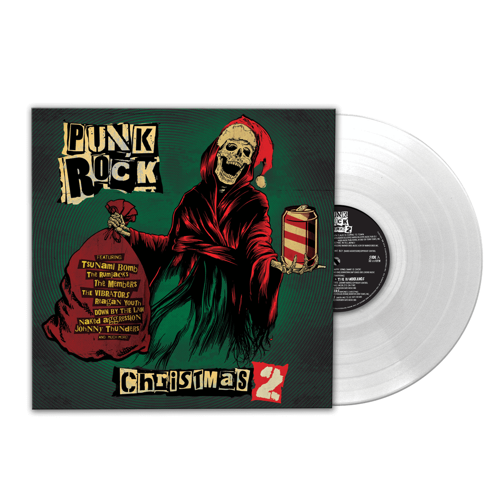 Punk Rock Christmas 2 (White Vinyl) - Cleopatra Records Punk Rock Christmas 2 (White Vinyl) - Cleopatra Records