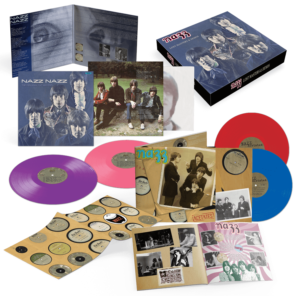 Nazz - Lost Masters & Demos (4 - Multi-Color Vinyl Box Set Nazz - Lost Masters & Demos (4 - Multi-Color Vinyl Box Set