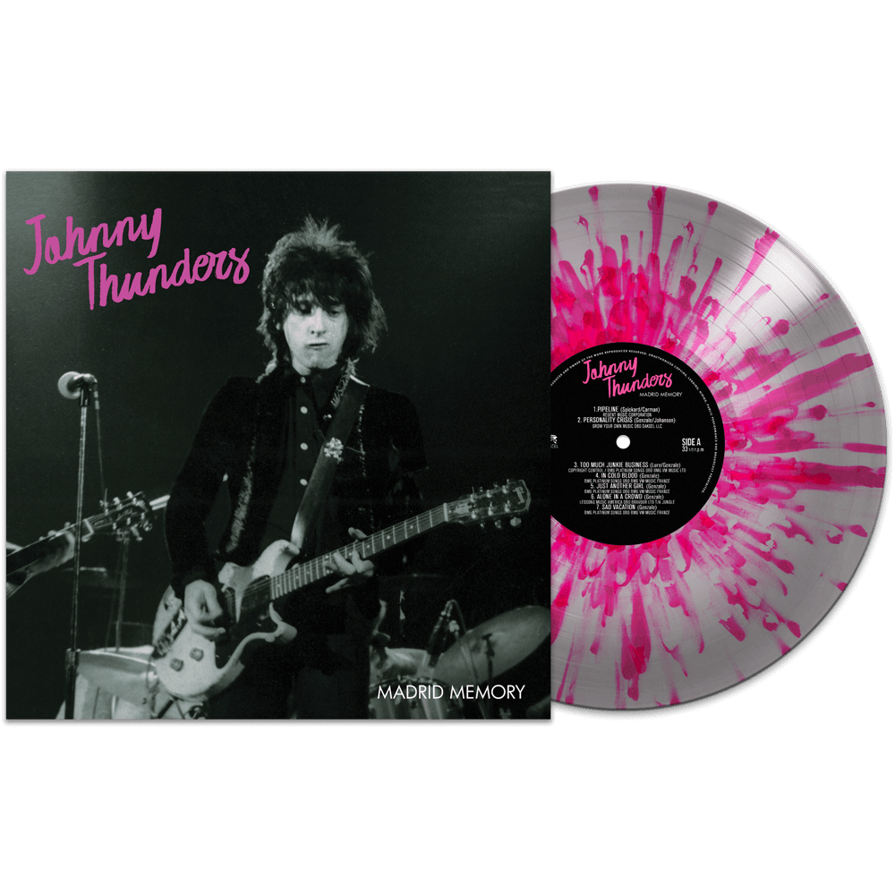 Johnny Thunders - Madrid Memory (Silver-Pink Splatter)