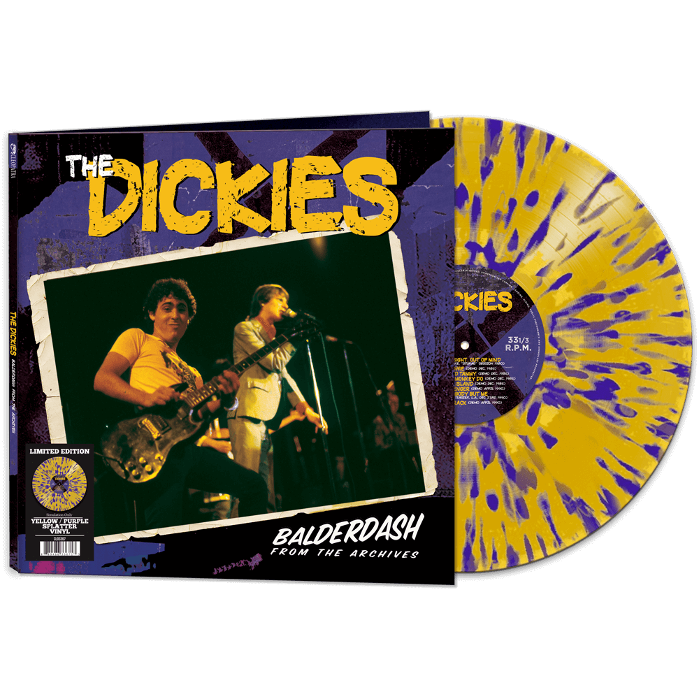 The Dickies - Balderdash: From The Archive (Limited Edition Yellow The Dickies - Balderdash: From The Archive (Limited Edition Yellow
