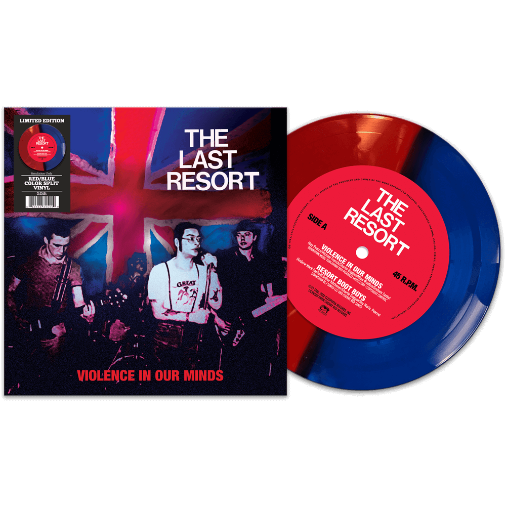 The Last Resort - Violence In Our Minds (Red-Blue Split 7 The Last Resort - Violence In Our Minds (Red-Blue Split 7