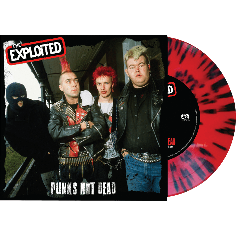 The Exploited - Punks Not Dead (Red Splatter 7 The Exploited - Punks Not Dead (Red Splatter 7