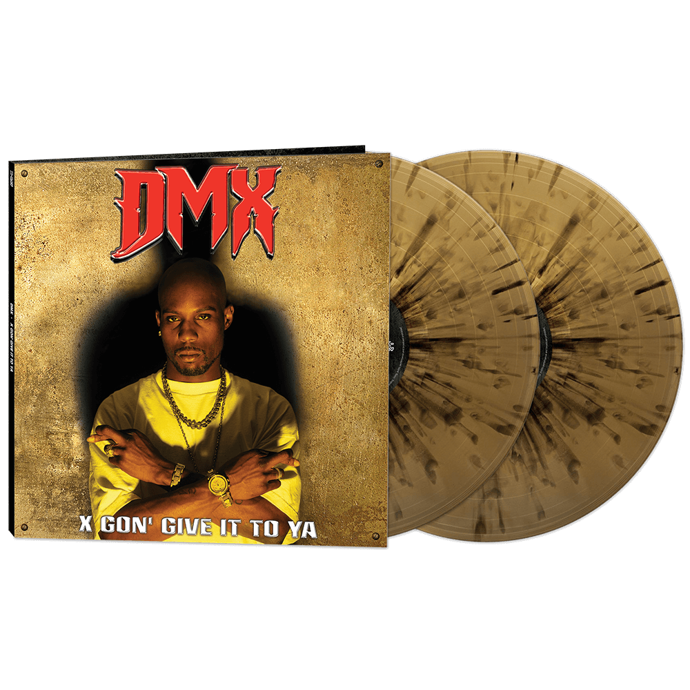 DMX - X Gon' Give It To Ya (Gold-Black Splatter Vinyl) - Cleopatra DMX - X Gon' Give It To Ya (Gold-Black Splatter Vinyl) - Cleopatra