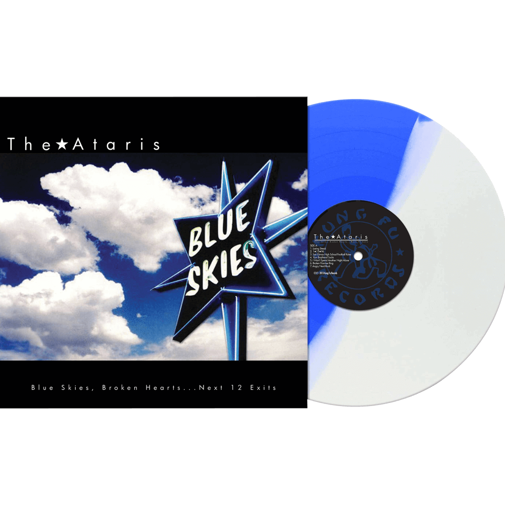 The Ataris - Blue Skies, Broken HeartsNext 12 Exits (Blue-White The Ataris - Blue Skies, Broken HeartsNext 12 Exits (Blue-White