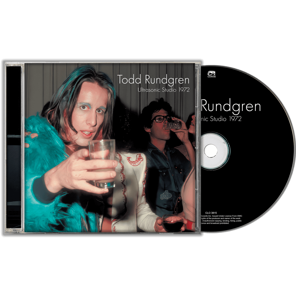 Todd Rundgren - Ultrasonic Studio 1972 (CD) - Cleopatra Records Todd Rundgren - Ultrasonic Studio 1972 (CD) - Cleopatra Records