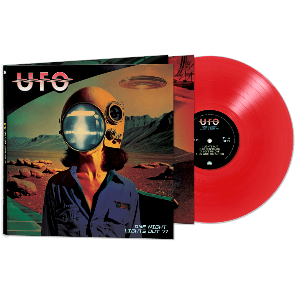 UFO - One Night Lights Out '77 (Red Vinyl) - Cleopatra Records UFO - One Night Lights Out '77 (Red Vinyl) - Cleopatra Records