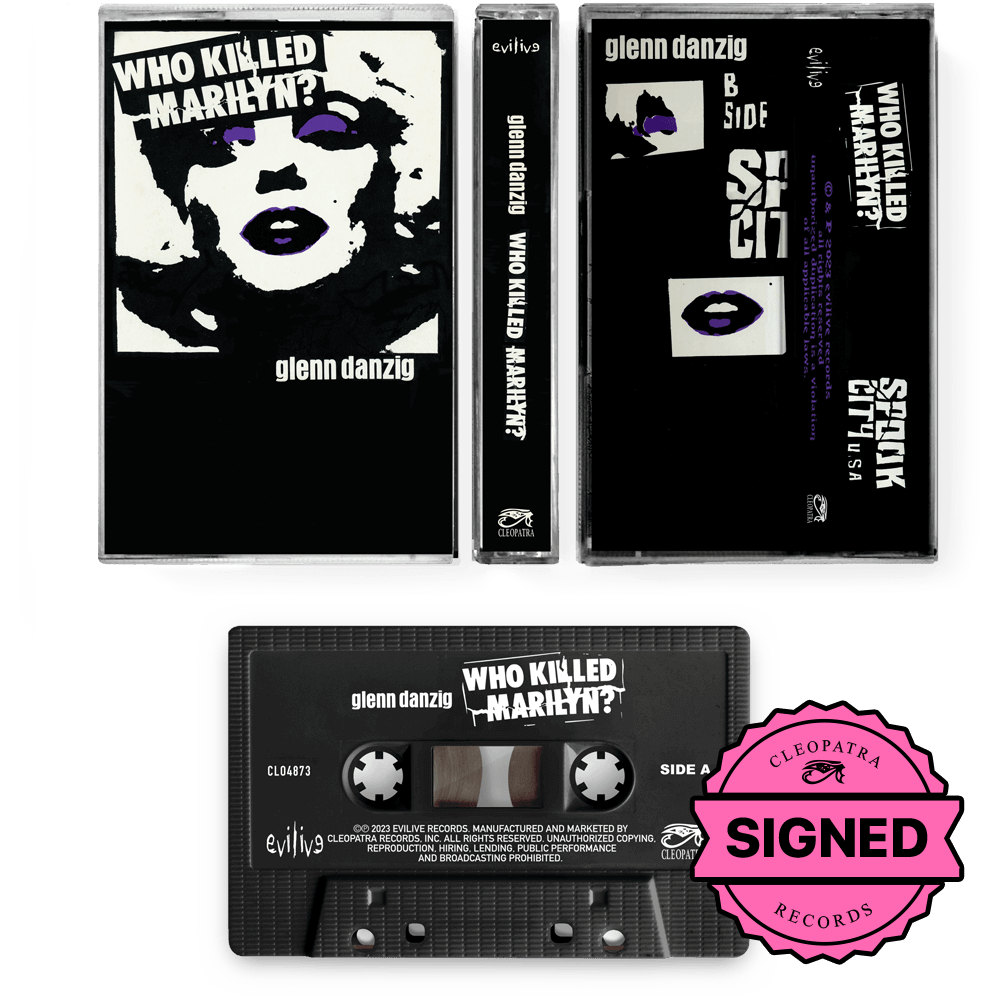 Glenn Danzig - Who Killed Marilyn? (Cassette - Signed by Glenn Danzig)