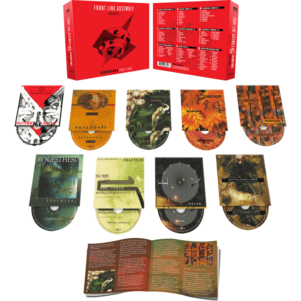 Front Line Assembly - Excursions 1992-1998 (9 CD Box Set)