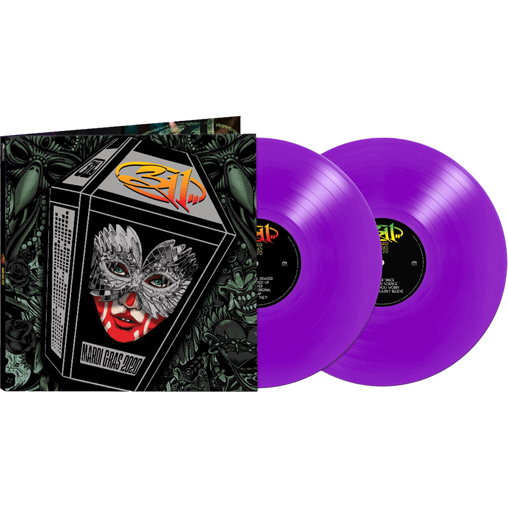 311 - Mardi Gras 2020 (Purple Double Vinyl) - Cleopatra Records 311 - Mardi Gras 2020 (Purple Double Vinyl) - Cleopatra Records
