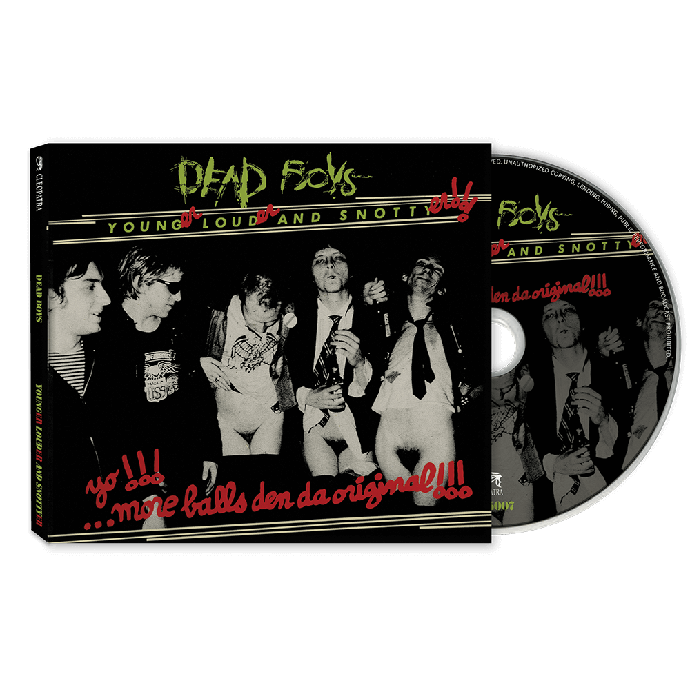 Dead Boys - Younger, Louder And Snottyer (CD) - Cleopatra Records Dead Boys - Younger, Louder And Snottyer (CD) - Cleopatra Records