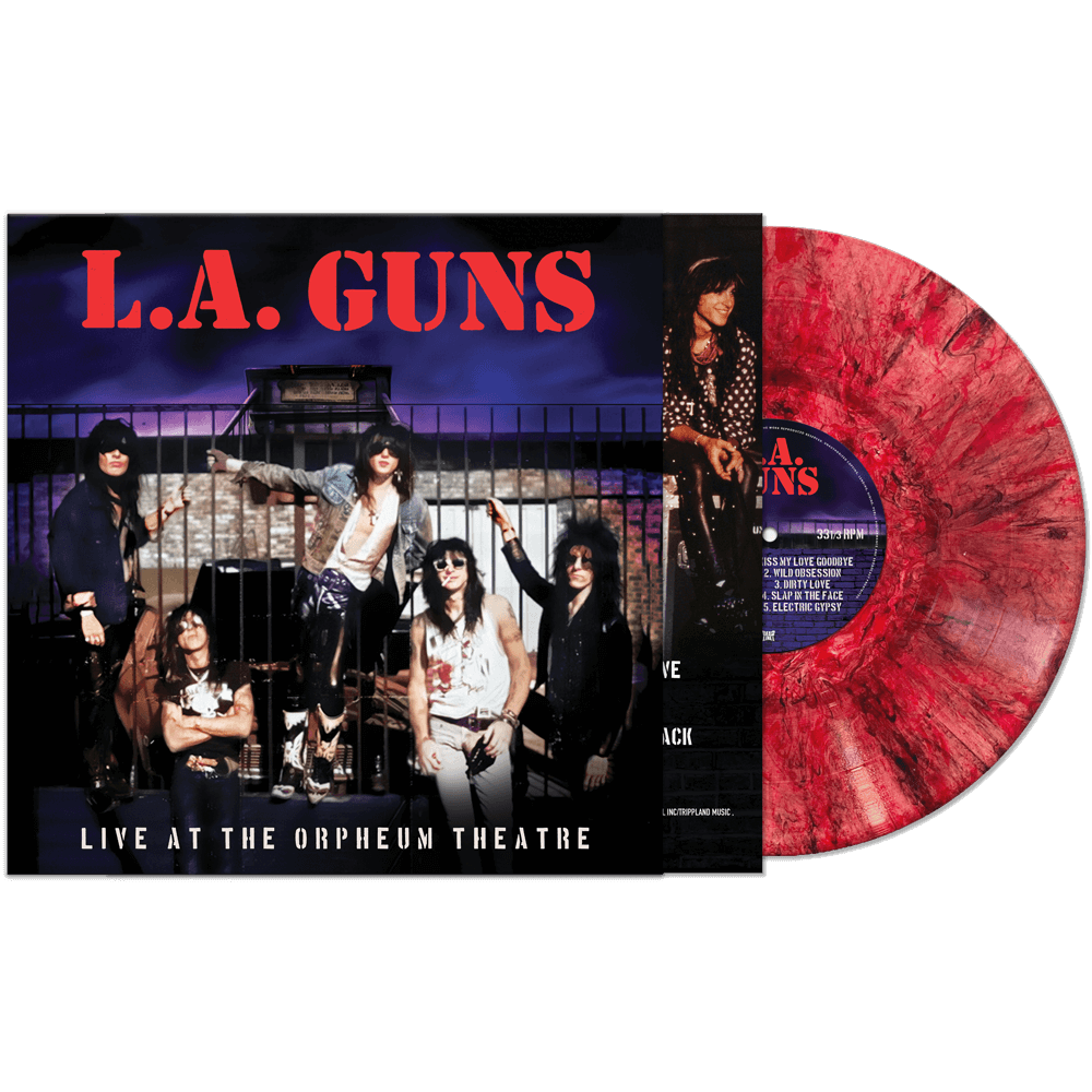 L.A. Guns - Live At The Orpheum Theatre (Red Marble Vinyl)