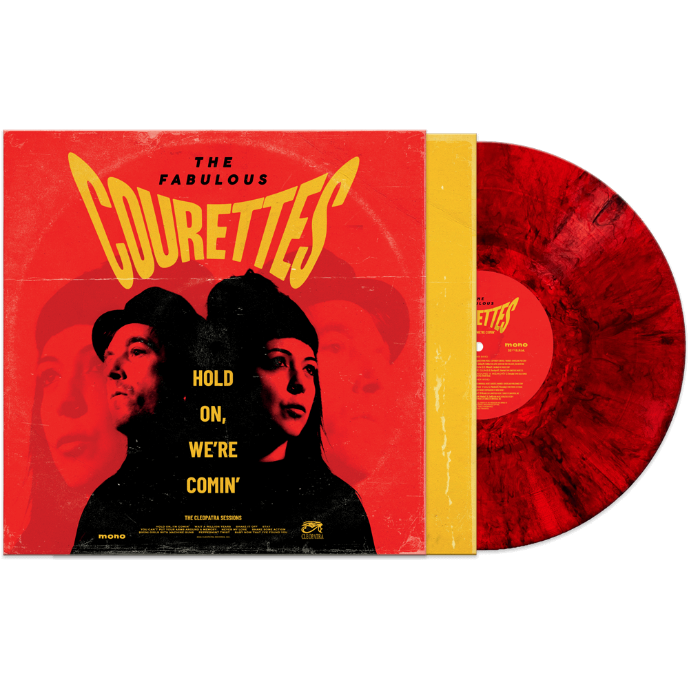 The Courettes - Hold On, We're Comin' (Red Marble Vinyl)