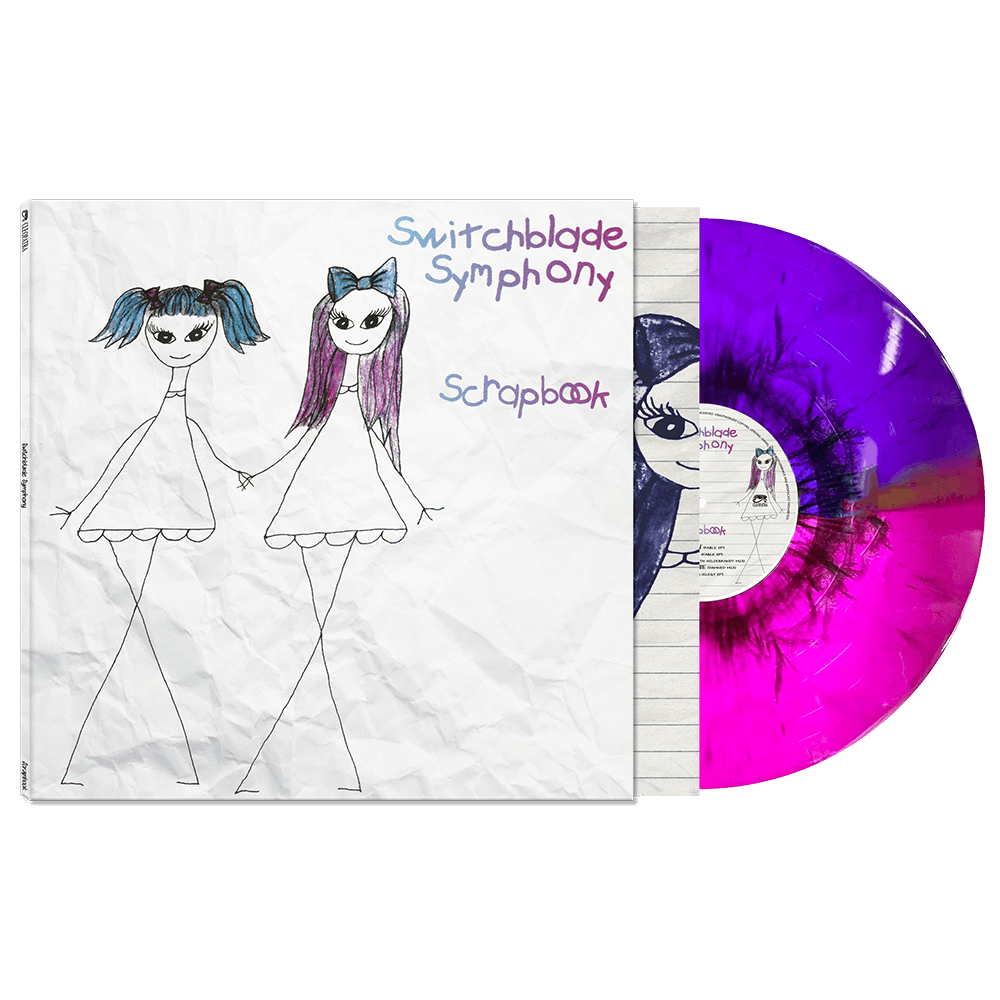 Switchblade Symphony - Scrapbook (Pink/Purple/Black Haze Vinyl)