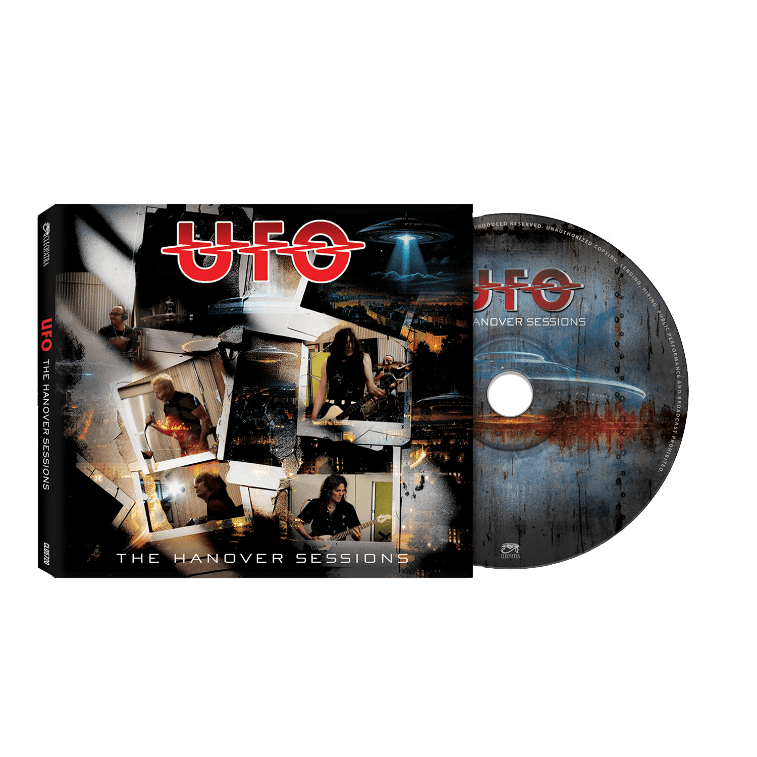 UFO - The Hanover Sessions (CD Digipak) - Cleopatra Records UFO - The Hanover Sessions (CD Digipak) - Cleopatra Records