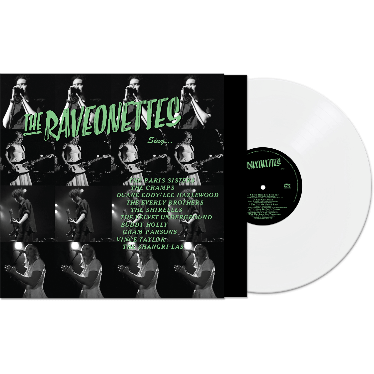 The Raveonettes - The Raveonettes Sing (White Vinyl) - Cleopatra The Raveonettes - The Raveonettes Sing (White Vinyl) - Cleopatra