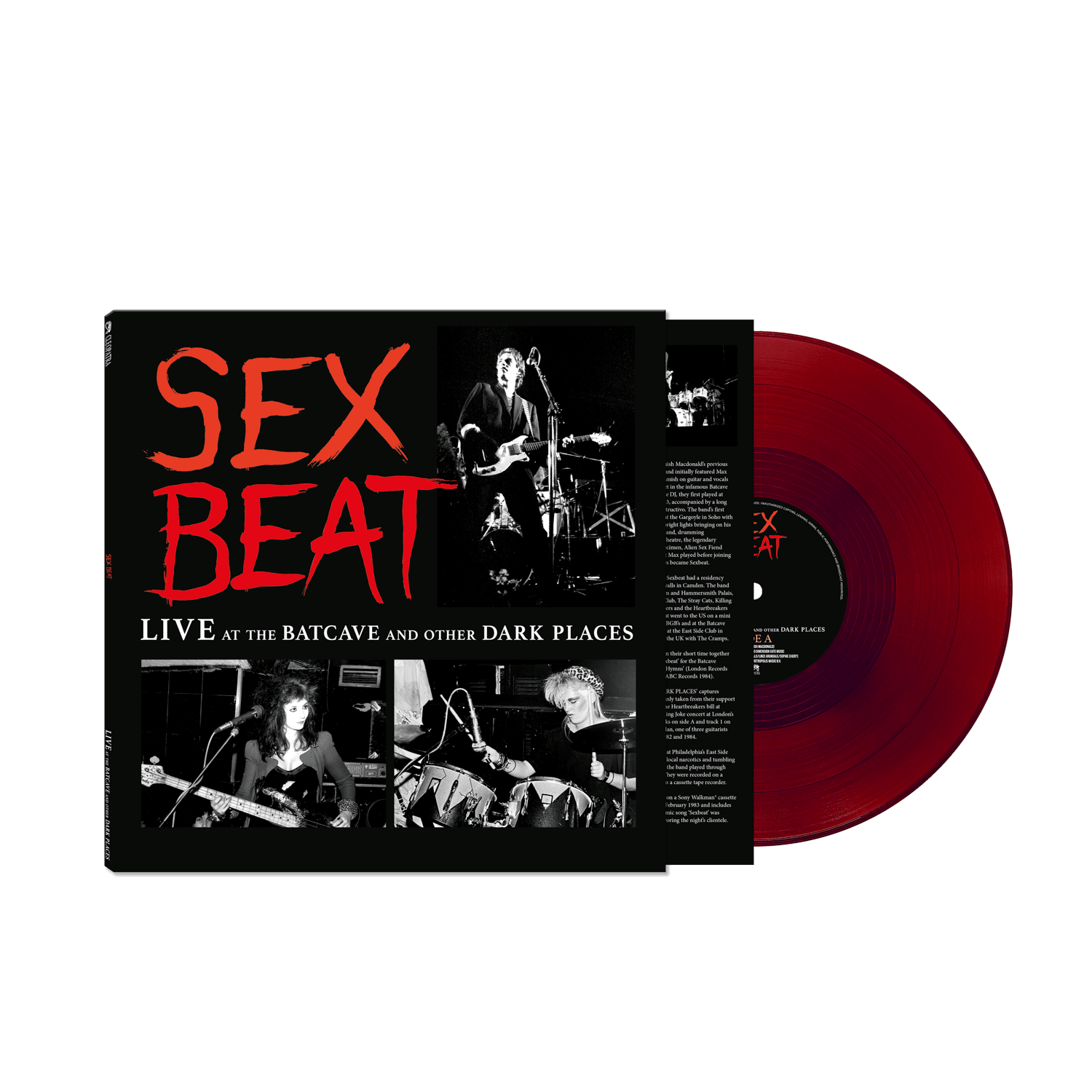 Sex Beat - Live At The Batcave And Other Dark Places (Red Vinyl Sex Beat - Live At The Batcave And Other Dark Places (Red Vinyl