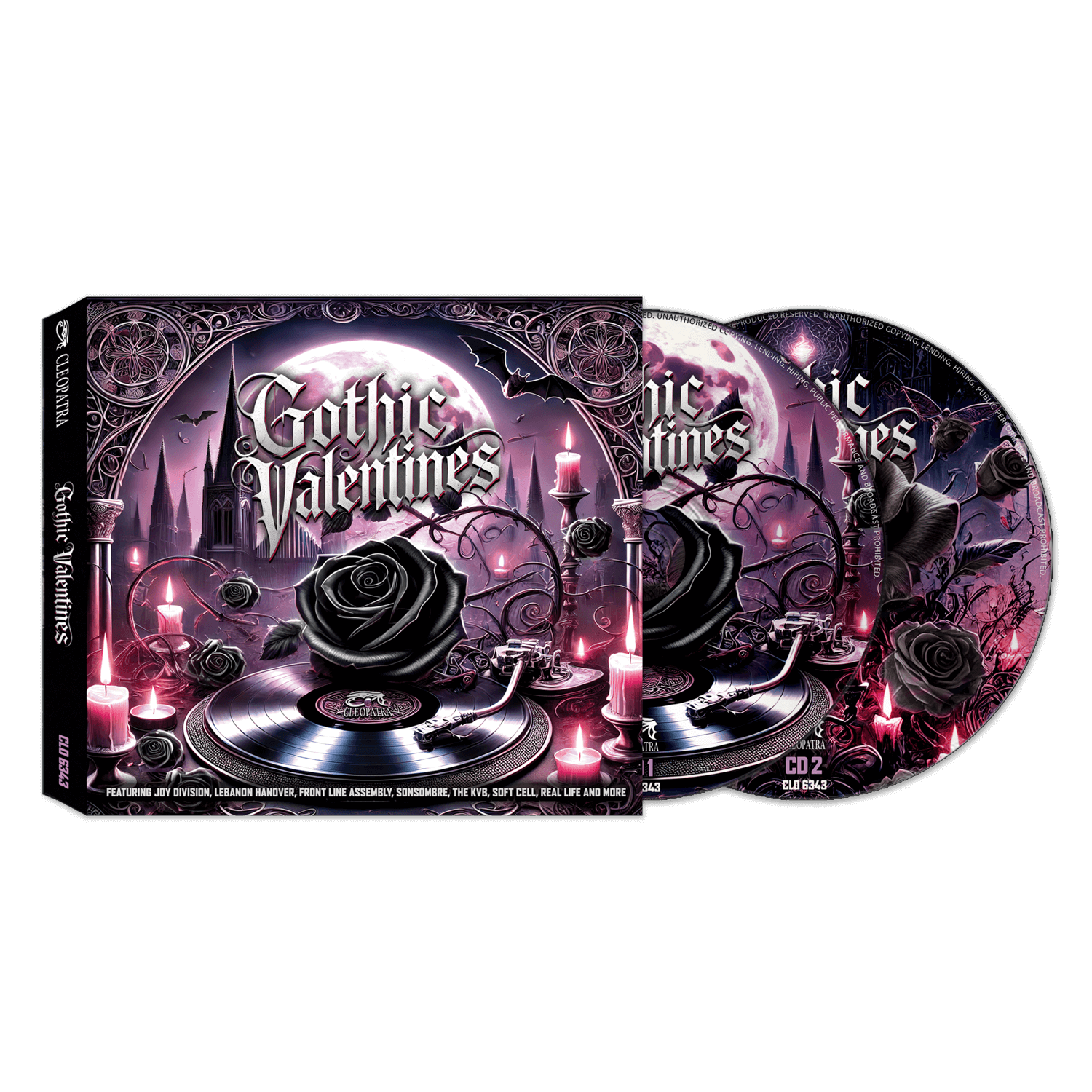 Gothic Valentines (2 CD) - Cleopatra Records Gothic Valentines (2 CD) - Cleopatra Records
