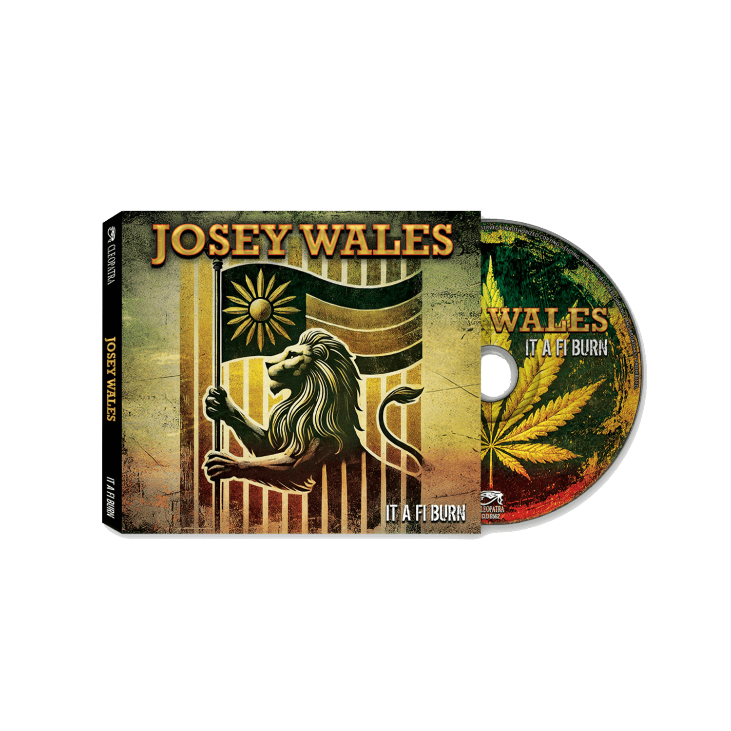 Josey Wales - It A Fi Burn (CD) - Cleopatra Records Josey Wales - It A Fi Burn (CD) - Cleopatra Records