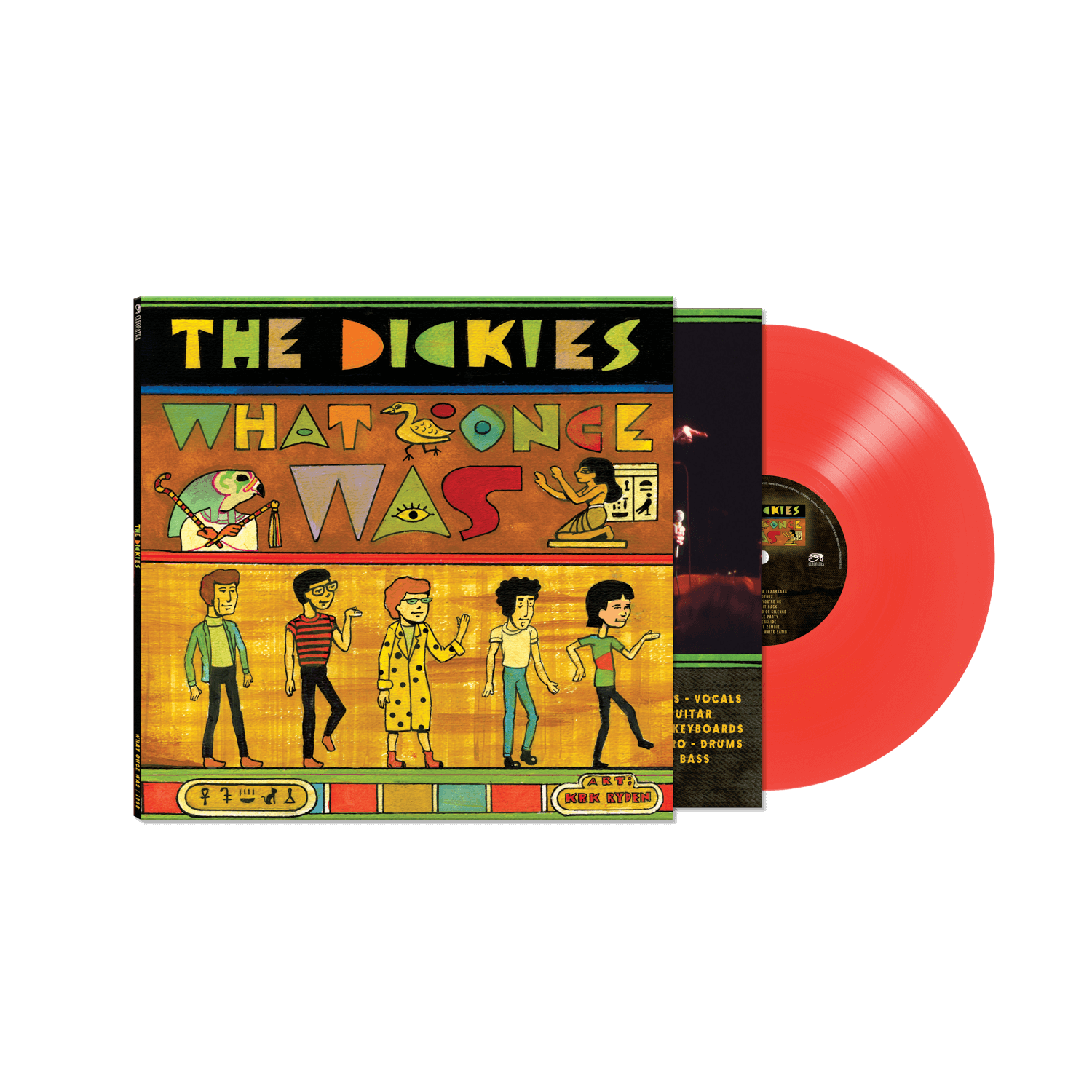 The Dickies - What Once Was (Red Vinyl LP) - Cleopatra Records The Dickies - What Once Was (Red Vinyl LP) - Cleopatra Records
