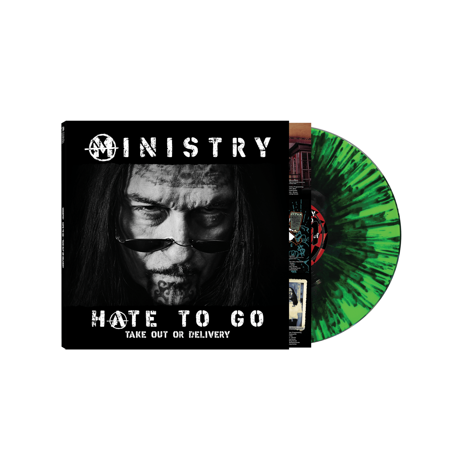 Ministry - Hate To Go - Take Out Or Delivery (Colored Vinyl LP