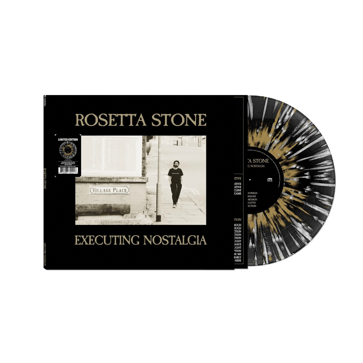 Rosetta Stone - Executing Nostalgia (Black/Gold/White/Splatter Rosetta Stone - Executing Nostalgia (Black/Gold/White/Splatter