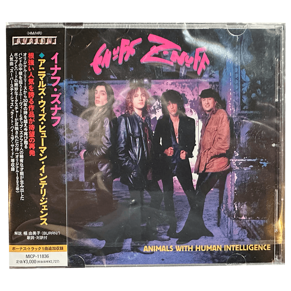Enuff Z'nuff – Animals With Human Intelligence (CD - Japanese Enuff Z'nuff – Animals With Human Intelligence (CD - Japanese