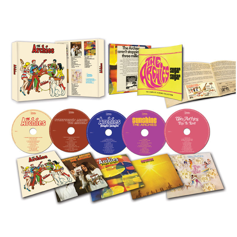 The Archies - Sugar, Sugar - The Complete Albums Collection (5 CD Box Set)