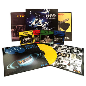 UFO - Live Sightings (Limited Edition Box Set w/ 4 CDs, Booklet, Tour Programs & Color LP)