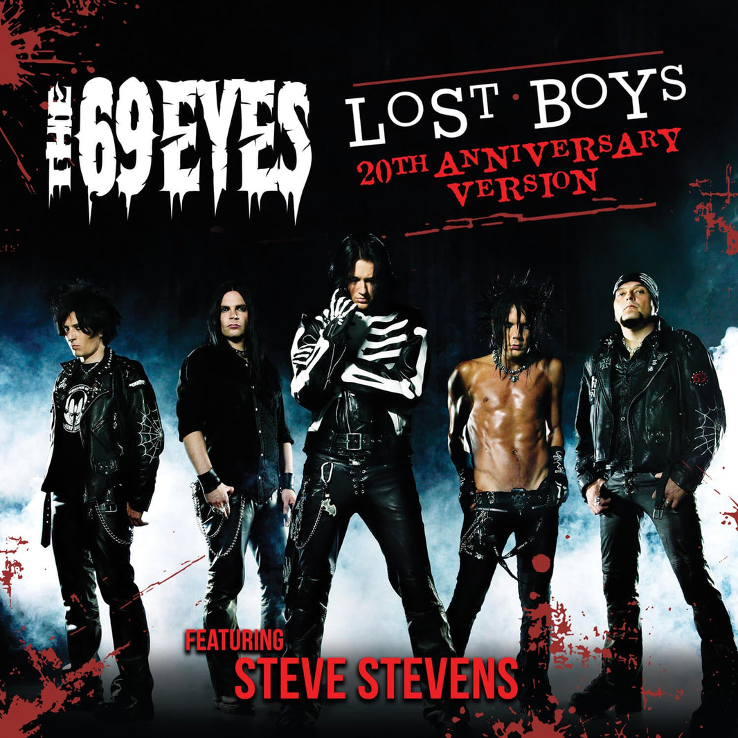 The 69 Eyes’ “Lost Boys” Featuring Steve Stevens On Lead Guitar Hits Red Vinyl On April 3