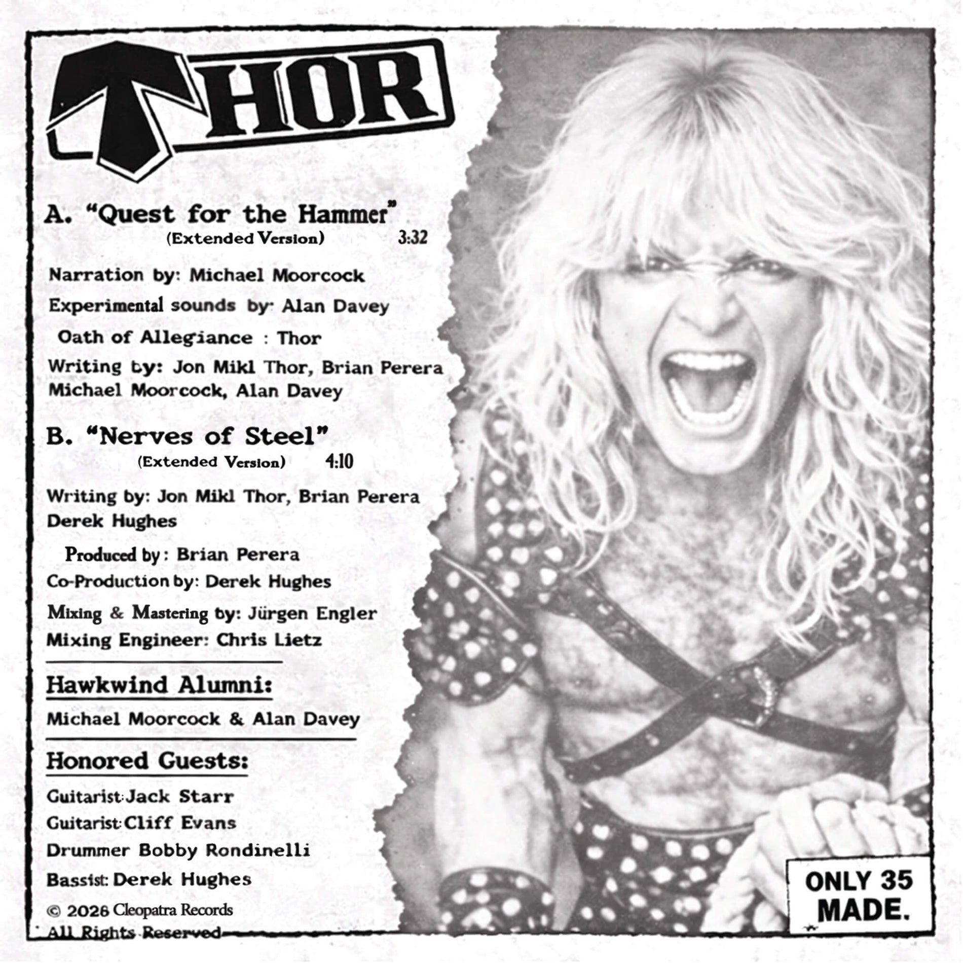 Strictly Limited!!! Thor And Michael Moorcock Team Up On The Quest For The Hammer