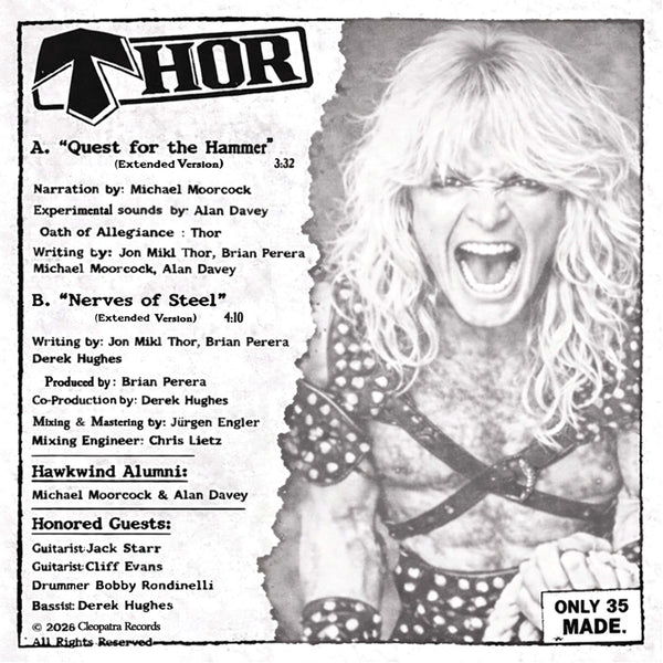 Strictly Limited!!! Thor And Michael Moorcock Team Up On The Quest For The Hammer